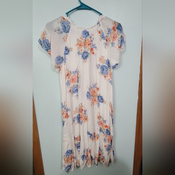 Multicolor Midi Flower Dress - Picture 6 of 7